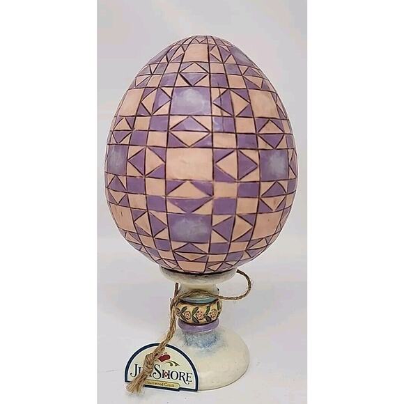 Jim Shore Heartwood Creek Egg Figurine Small Town Big Blessings 4007545 Box JS2 - Picture 5 of 12